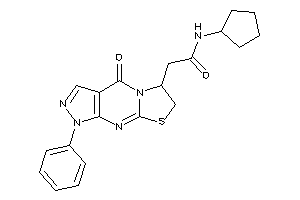 Image of N-cyclopentyl-2-[keto(phenyl)BLAHyl]acetamide