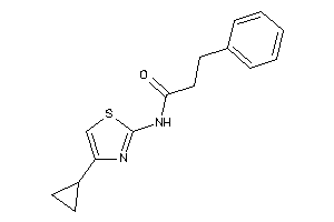 N-(4-cyclopropylthiazol-2-yl)-3-phenyl-propionamide