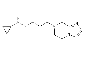 Image of Cyclopropyl-[4-(6,8-dihydro-5H-imidazo[1,2-a]pyrazin-7-yl)butyl]amine