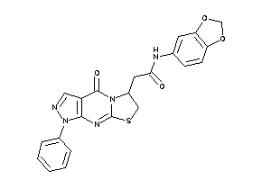 Image of N-(1,3-benzodioxol-5-yl)-2-[keto(phenyl)BLAHyl]acetamide