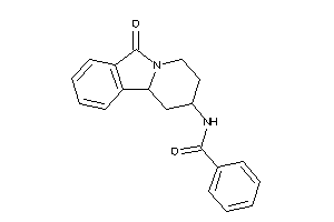 Image of N-(6-keto-2,3,4,10b-tetrahydro-1H-pyrido[2,1-a]isoindol-2-yl)benzamide