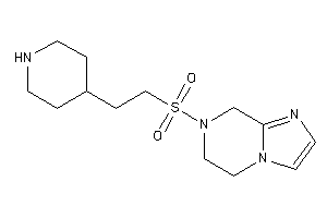 7-[2-(4-piperidyl)ethylsulfonyl]-6,8-dihydro-5H-imidazo[1,2-a]pyrazine