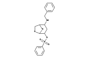 Benzenesulfonic Acid [2-(benzylamino)-6,8-dioxabicyclo[3.2.1]octan-4-yl] Ester