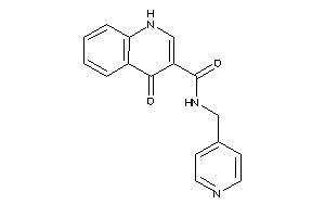 4-keto-N-(4-pyridylmethyl)-1H-quinoline-3-carboxamide