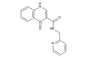 4-keto-N-(2-pyridylmethyl)-1H-quinoline-3-carboxamide