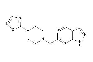 5-[1-(1H-pyrazolo[3,4-d]pyrimidin-6-ylmethyl)-4-piperidyl]-1,2,4-oxadiazole