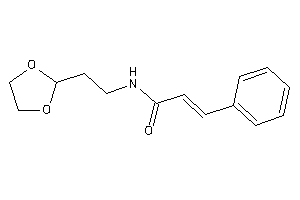 Image of N-[2-(1,3-dioxolan-2-yl)ethyl]-3-phenyl-acrylamide