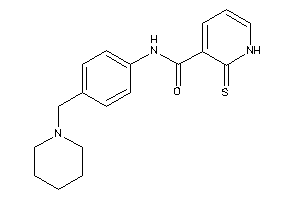 N-[4-(piperidinomethyl)phenyl]-2-thioxo-1H-pyridine-3-carboxamide