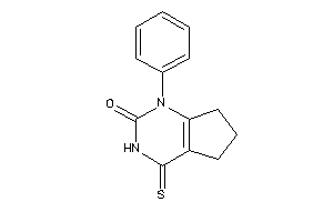 1-phenyl-4-thioxo-6,7-dihydro-5H-cyclopenta[d]pyrimidin-2-one