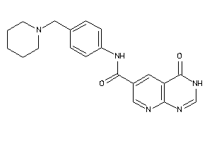 Image of 4-keto-N-[4-(piperidinomethyl)phenyl]-3H-pyrido[2,3-d]pyrimidine-6-carboxamide
