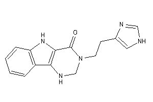 3-[2-(1H-imidazol-4-yl)ethyl]-2,5-dihydro-1H-pyrimido[5,4-b]indol-4-one