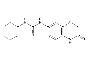 1-cyclohexyl-3-(3-keto-4H-1,4-benzoxazin-7-yl)urea