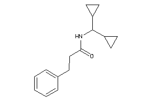 N-(dicyclopropylmethyl)-3-phenyl-propionamide