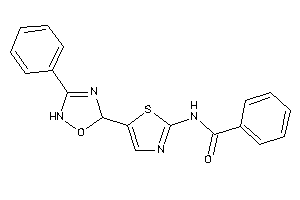 N-[5-(3-phenyl-2,5-dihydro-1,2,4-oxadiazol-5-yl)thiazol-2-yl]benzamide