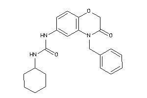Image of 1-(4-benzyl-3-keto-1,4-benzoxazin-6-yl)-3-cyclohexyl-urea