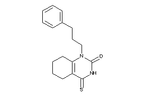 1-(3-phenylpropyl)-4-thioxo-5,6,7,8-tetrahydroquinazolin-2-one