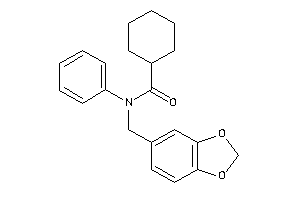 N-phenyl-N-piperonyl-cyclohexanecarboxamide