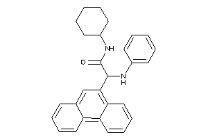 Image of 2-anilino-N-cyclohexyl-2-(9-phenanthryl)acetamide
