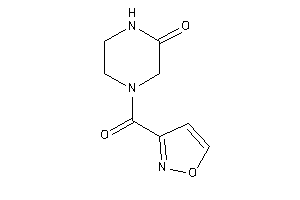 Image of 4-(isoxazole-3-carbonyl)piperazin-2-one