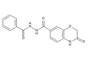 N'-benzoyl-3-keto-4H-1,4-benzoxazine-7-carbohydrazide