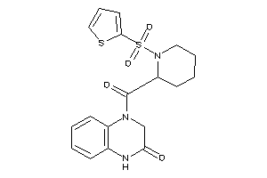 4-[1-(2-thienylsulfonyl)pipecoloyl]-1,3-dihydroquinoxalin-2-one