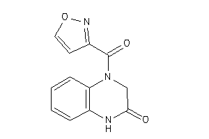 4-(isoxazole-3-carbonyl)-1,3-dihydroquinoxalin-2-one