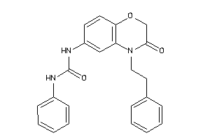 1-(3-keto-4-phenethyl-1,4-benzoxazin-6-yl)-3-phenyl-urea