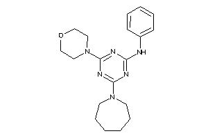 [4-(azepan-1-yl)-6-morpholino-s-triazin-2-yl]-phenyl-amine