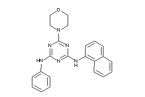 (4-anilino-6-morpholino-s-triazin-2-yl)-(1-naphthyl)amine