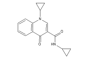 N,1-dicyclopropyl-4-keto-quinoline-3-carboxamide