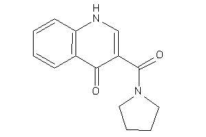 3-(pyrrolidine-1-carbonyl)-4-quinolone