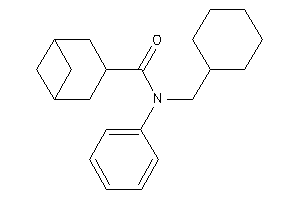 N-(cyclohexylmethyl)-N-phenyl-norpinane-3-carboxamide