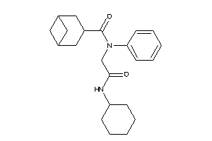 Image of N-[2-(cyclohexylamino)-2-keto-ethyl]-N-phenyl-norpinane-3-carboxamide