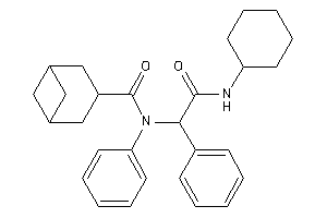 N-[2-(cyclohexylamino)-2-keto-1-phenyl-ethyl]-N-phenyl-norpinane-3-carboxamide