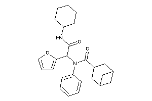 N-[2-(cyclohexylamino)-1-(2-furyl)-2-keto-ethyl]-N-phenyl-norpinane-3-carboxamide