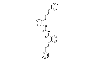 2-phenethyloxy-N-[[2-(2-phenoxyethoxy)phenyl]thiocarbamoyl]benzamide