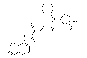 Benzo[g]benzofuran-2-carboxylic Acid [2-[cyclohexyl-(1,1-diketothiolan-3-yl)amino]-2-keto-ethyl] Ester