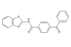 Image of N-(1,3-benzothiazol-2-yl)-4-benzoyl-benzamide