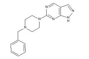 6-(4-benzylpiperazino)-1H-pyrazolo[3,4-d]pyrimidine