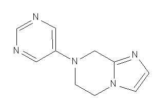 7-(5-pyrimidyl)-6,8-dihydro-5H-imidazo[1,2-a]pyrazine