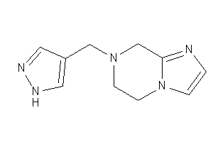 7-(1H-pyrazol-4-ylmethyl)-6,8-dihydro-5H-imidazo[1,2-a]pyrazine