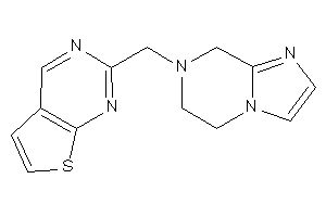 2-(6,8-dihydro-5H-imidazo[1,2-a]pyrazin-7-ylmethyl)thieno[2,3-d]pyrimidine