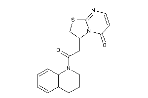 3-[2-(3,4-dihydro-2H-quinolin-1-yl)-2-keto-ethyl]-2,3-dihydrothiazolo[3,2-a]pyrimidin-5-one