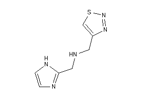 1H-imidazol-2-ylmethyl(thiadiazol-4-ylmethyl)amine