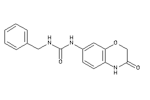 1-benzyl-3-(3-keto-4H-1,4-benzoxazin-7-yl)urea