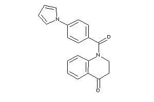 Image of 1-(4-pyrrol-1-ylbenzoyl)-2,3-dihydroquinolin-4-one