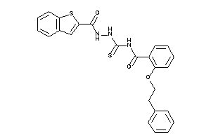 N-[(benzothiophene-2-carbonylamino)thiocarbamoyl]-2-phenethyloxy-benzamide
