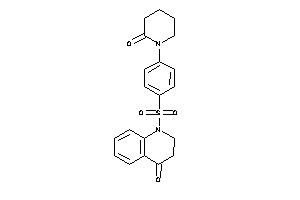 1-[4-(2-ketopiperidino)phenyl]sulfonyl-2,3-dihydroquinolin-4-one