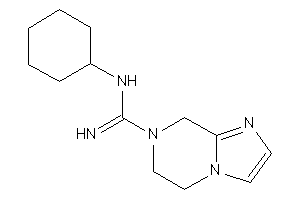 N-cyclohexyl-6,8-dihydro-5H-imidazo[1,2-a]pyrazine-7-carboxamidine