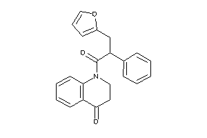 1-[3-(2-furyl)-2-phenyl-propanoyl]-2,3-dihydroquinolin-4-one